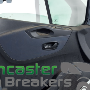 VAUXHALL VIVARO/TRAFFIC 2017 N/S PASSENGER FRONT DOOR IN WHITE