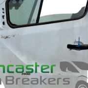 VAUXHALL VIVARO/TRAFFIC 2017 N/S PASSENGER FRONT DOOR IN WHITE