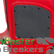 PEUGEOT PARTNER 2016 O/S REAR DOOR IN RED