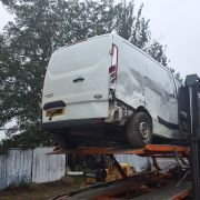 JUST IN FOR BREAKING – FORD TRANSIT CUSTOM 2015 2.2 EURO 5 VERY LOW 59K