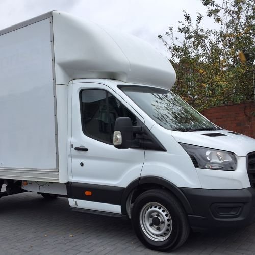 FORD TRANSIT 350 LEADER LUTON BOX VAN TAIL LIFT 2022 EURO 6 2.0 RWD
