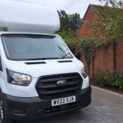 FORD TRANSIT 350 LEADER LUTON BOX VAN TAIL LIFT 2022 EURO 6 2.0 RWD
