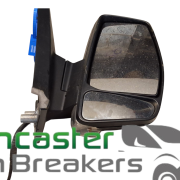FORD TRANSIT CUSTOM 2020 O/S WING MIRROR DARK GREY POWER FOLDING JK21-17682-AC