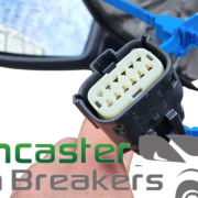 FORD TRANSIT 500 2024 N/S PASSENGER WING MIRROR POWER FOLDING KK3117683