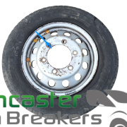 FORD TRANSIT LUTON 2018 DUAL WHEEL STEEL WHEEL AND TYRE 195/75R/16C 7MM TREAD