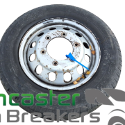 FORD TRANSIT LUTON 2018 DUAL WHEEL STEEL WHEEL AND TYRE 195/75R/16C 7MM TREAD