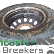FORD TRANSIT LUTON 2018 DUAL WHEEL STEEL WHEEL AND TYRE 195/75R/16C 7MM TREAD
