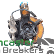 FORD TRANSIT LUTON 2018 DUAL WHEEL O/S/F DRIVERS HUB WITH BRAKE CALIPER