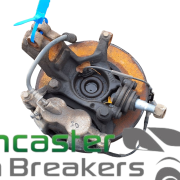 FORD TRANSIT LUTON 2018 DUAL WHEEL O/S/F DRIVERS HUB WITH BRAKE CALIPER