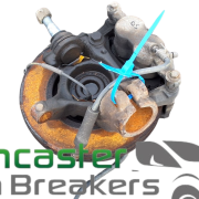 FORD TRANSIT LUTON 2018 DUAL WHEEL O/S/F DRIVERS HUB WITH BRAKE CALIPER