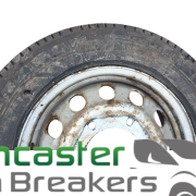 FORD TRANSIT LUTON 2018 DUAL WHEEL STEEL WHEEL AND TYRE 195/75R/16C MICHELIN 9MM TREAD