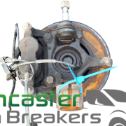 FORD TRANSIT LUTON 2018 DUAL WHEEL N/S/F PASSENGER HUB WITH BRAKE CALIPER