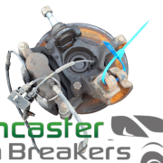 FORD TRANSIT LUTON 2018 DUAL WHEEL N/S/F PASSENGER HUB WITH BRAKE CALIPER