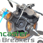 FORD TRANSIT LUTON 2018 DUAL WHEEL N/S/F PASSENGER HUB WITH BRAKE CALIPER