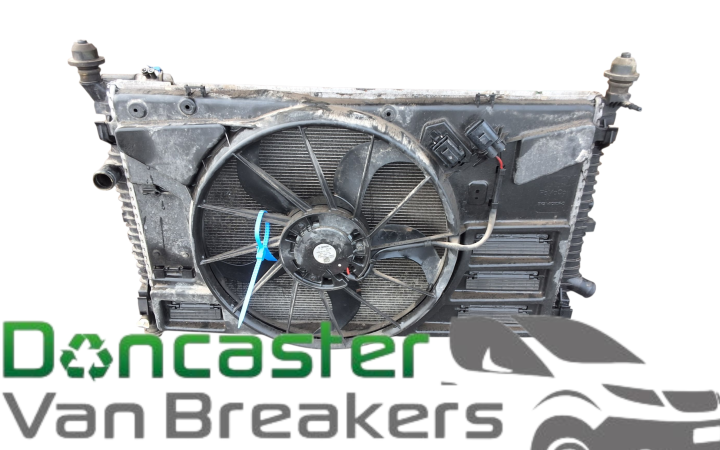 FORD TRANSIT MK9 2023 2.0 FWD RADIATOR WITH FAN - Doncaster Van ...