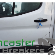 FORD TRANSIT MK9 2023 N/S/F PASSENGER DOOR COMPLETE MINUS MIRROR