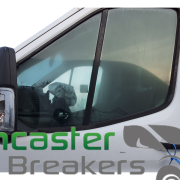 FORD TRANSIT MK9 2023 N/S/F PASSENGER DOOR COMPLETE MINUS MIRROR