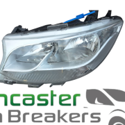 MERCEDES SPRINTER 2024 N/S PASSENGER HEADLIGHT A9109060200 (CRACKED AND 1 LUG MISSING)