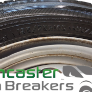 FORD TRANSIT LUTON 2018 SET OF 4 STEEL WHEEL AND TYRE 195/75/R16C BUDGET TYRES