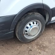 FORD TRANSIT TWIN WHEEL TIPPER / LUTON 2023 6X WHEELS AND TYRES 195/75/R16 8/9MM TREAD