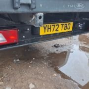 FORD TRANSIT TWIN WHEEL TIPPER / CHASSIS CAB 2023 COMPLETE GENUINE LIGHT BOARD WITH LIGHTS