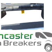 FORD TRANSIT CUSTOM 350 2019 MK8 COMPLETE FRONT BUMPER WITH SLAM PANEL AND SPOT LIGHTS