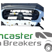 FORD TRANSIT CUSTOM 350 2019 MK8 COMPLETE FRONT BUMPER WITH SLAM PANEL AND SPOT LIGHTS