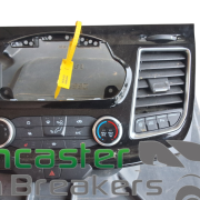 FORD TRANSIT CUSTOM 2022 HEATER PANEL+CONTROLS PIANO BLACK