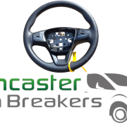 FORD TRANSIT 350 2.0 2023 MK9 MULTIFUNCTION STEERING WHEEL JK213600