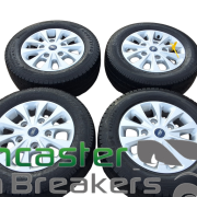 FORD TRANSIT CUSTOM LIMITED TYRES 2021 ALLOY WHEEL SET 215/65/16