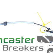 FORD TRANSIT CUSTOM 2021 N/S PASSENGERS REAR DOOR TOP LOCK CABLE LINKAGE BK21V43287AG