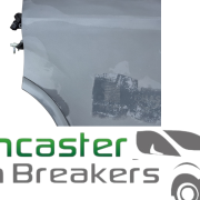 FORD TRANSIT CUSTOM 2020 N/S PASSENGER FRONT DOOR IN DARK GREY