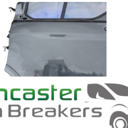 FORD TRANSIT CUSTOM 2020 N/S PASSENGER FRONT DOOR IN DARK GREY