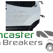 FORD TANSIT TIPPER 2022 MK9 O/S DRIVERS FRONT DOOR IN WHITE