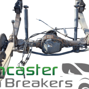 FORD TRANSIT TIPPER 2022 2.0 EURO 6 TWIN REAR WHEEL AXLE COMPLETE WITH LEAF SPRINGS