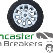 FORD TRANSIT CUSTOM ALLOY WHEELS AND TYRES GOOD TRED 215/65/16