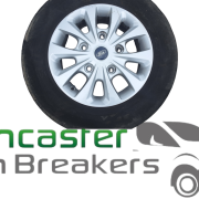 FORD TRANSIT CUSTOM ALLOY WHEELS AND TYRES GOOD TRED 215/65/16