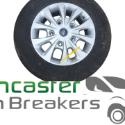 FORD TRANSIT CUSTOM ALLOY WHEELS AND TYRES GOOD TRED 215/65/16