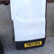 FORD TRANSIT MK8 2017 N/S/R DOOR FEW MARKS+DENT (NOT TOO BAD) SMALL HOLE