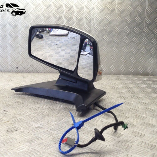 FORD-TRANSIT-CUSTOM-2021-OS-DRIVERS-SILVER-ELECTRIC-POWER-FOLDING-MIRROR-374502847613