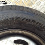 FORD TRANSIT MK8 2016 STEEL WHEEL AND TYRE 195/70/R15C 6MM